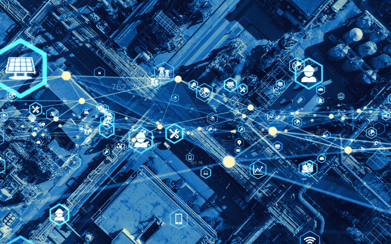 Advanced manufacturing process with IoT technology